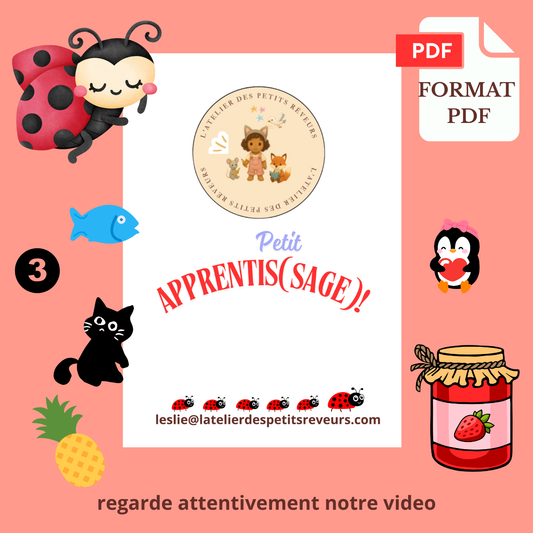 Petit Apprentis(sage)! Special coccinelle dès 3 ans. PDF