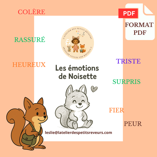 Les émotions de Noisette _Dès 16 mois. PDF