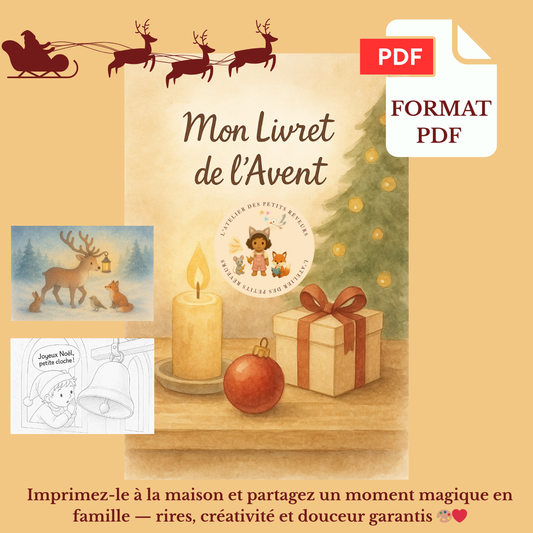 ✨️Ma pochette surprises livret de l'avent. PDF